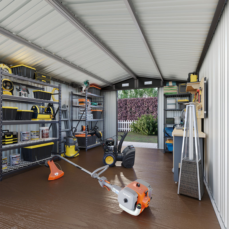 Outdoor Storage Shed With Floor 10 X 12 Ft