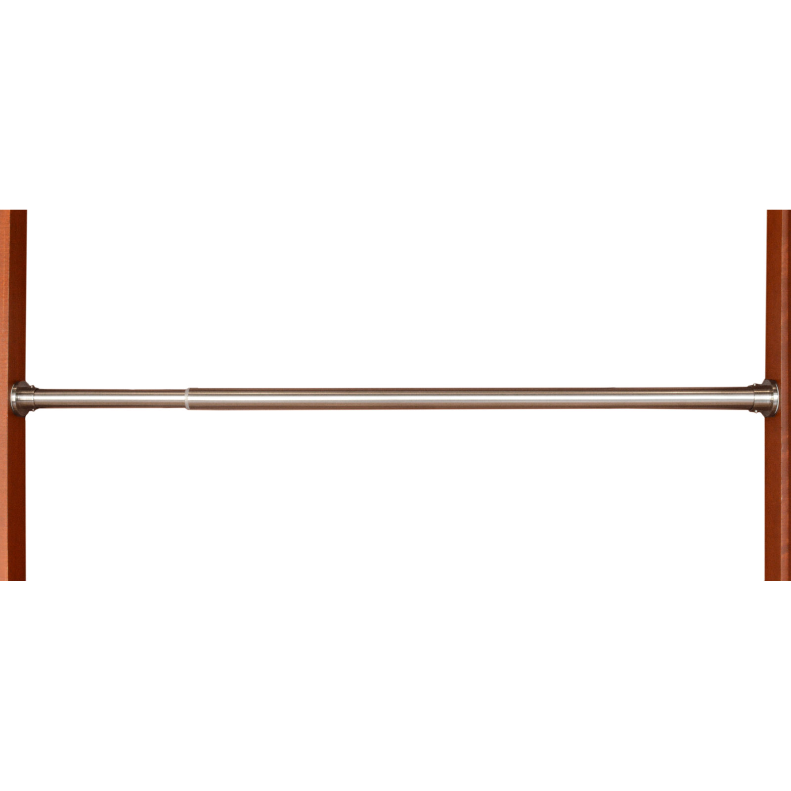 Armiyah Tension Rod, 28" - 48" W, Brushed Nickel