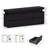 55" TV Stand With Drawers, Dressing table 6 Drawer With LED Light Black-623181076