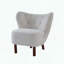Chaise d'appoint Teddy Sherpa