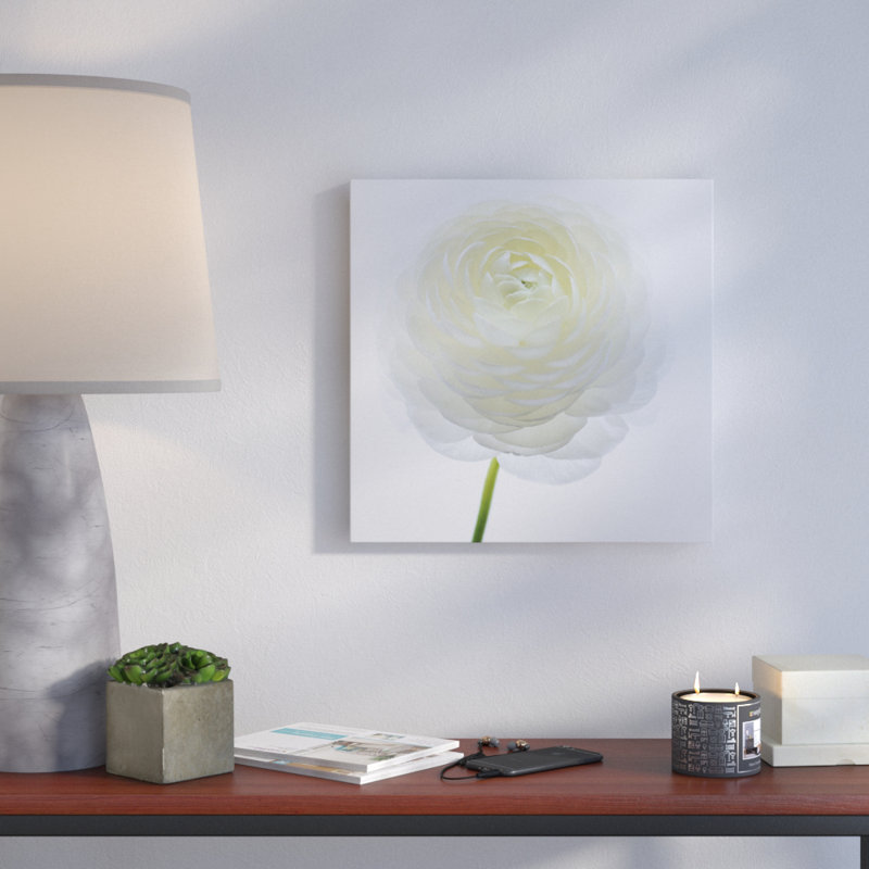 «White Beauty IV» - reproduction de photo, H 24 po x l 24 po x P 1,5 po, Toile tendue