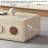French-style rectangular storage coffee table
