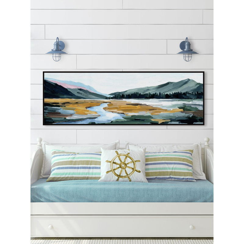 «Sky Above, Earth terrestre» par Marmont Hill - reproduction sur toile flottante, L 30 po x H 10 po