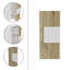 Pharmacie Artic, trois tablettes, porte simple-1893994429
