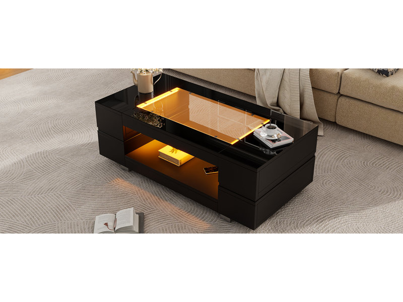 Coffee Table, Blue, Blue
