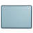 Quartet® Fabric Wall Plastic Bulletin Board