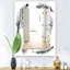 Miroir de salle de bain/meuble-lavabo plumes 28-40100756