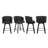 Logan Swivel Counter Stool With Upholstered Seat And Metal Frame, Set Of 4-449448660