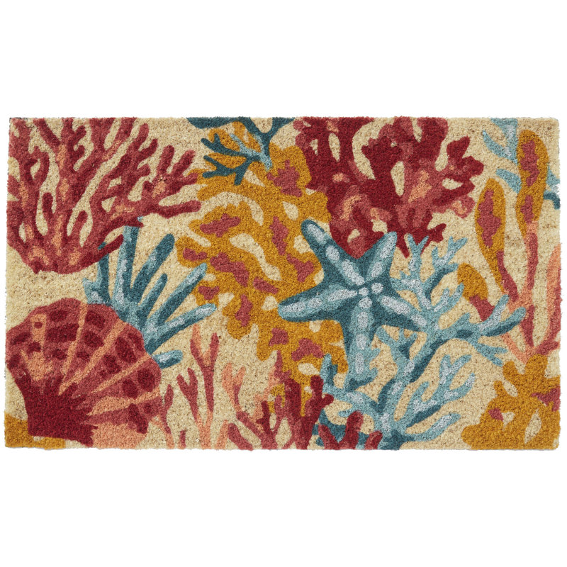 Coral Garden Outdoor Doormat