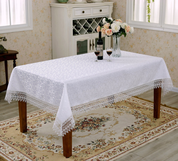Nappe Dederang, Blanc, L 72 po x l 54 po