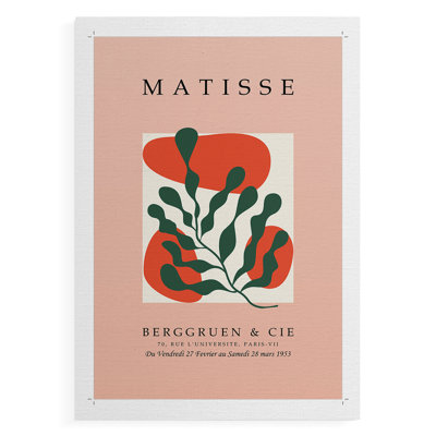 Matisse Cccxxix, reproduction encadrée - reproduction de toile seulement - non encadrée