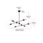 Luminaire suspendu géométrique à 6 lumières Cecelia-1634151837-1634151838