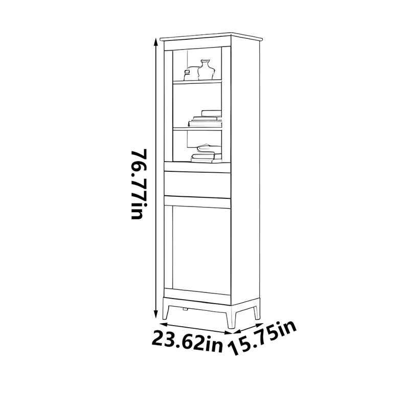 Springfield, Blanc / bois noueux