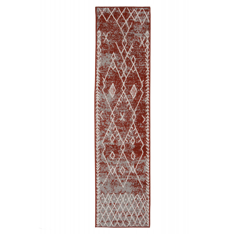 Huyett Geometric Indoor Rug, Runner 2' x 8'