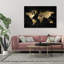 «Mapamundi Gold», reproduction d'impression sur toile-696677159-696677154
