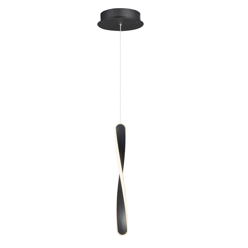 Streetman 1 - Light Black LED Unique/Statement Pendant