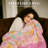 Silky Floral Plush Blanket, Korean Mink Style, Heavy 5lb Queen Blanket-116322510