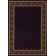 Alminus Innovations Paisley Bordered Egg Plant Area Rug