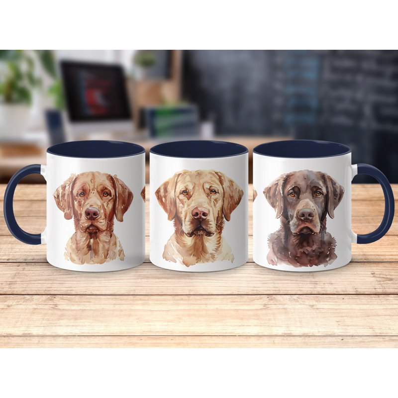 Mug, 3, Navy
