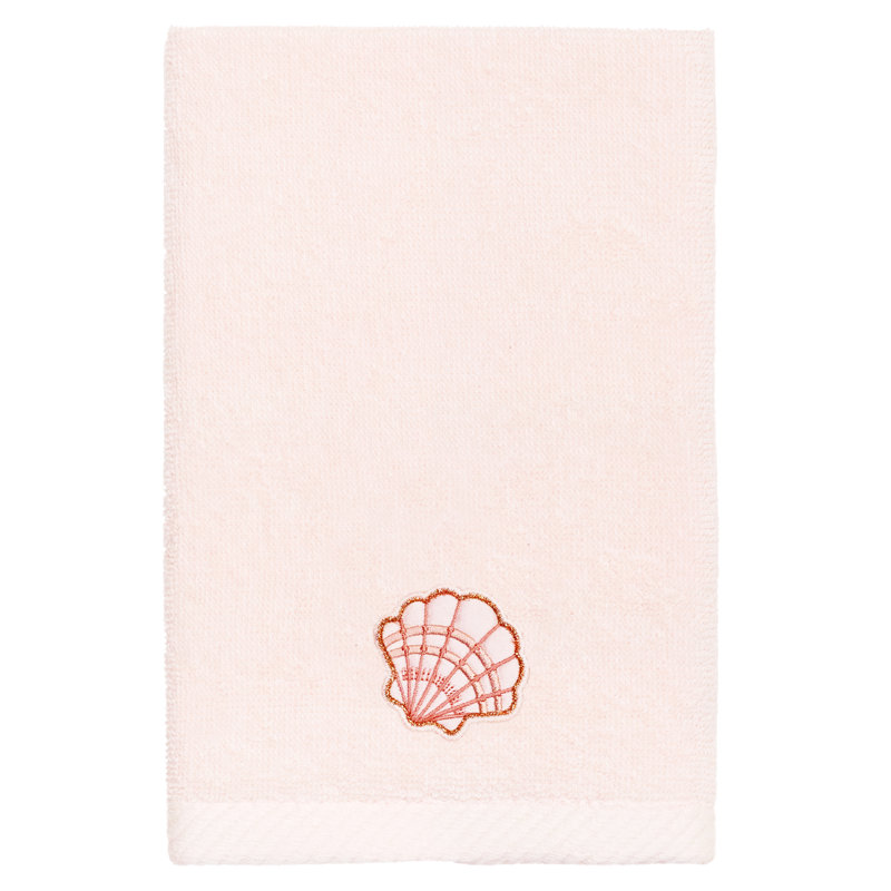 Ensemble de serviettes 100% coton turc 2 pièces SHELL ROW, Rosé