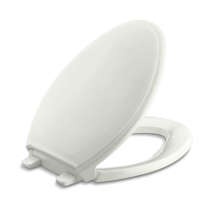 Glenbury Elongated Toilet Seat, Dune, Non Ready Latch