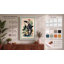 Leaping Orca in Bloom Botanical - Wrapped Canvas-1308376299-1308376302