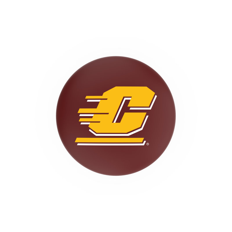 Tabouret tournant 36 "NCAA, Central Michigan, Noir