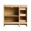 Meuble-lavabo sur pied simple 36 po avec plateau en résine à droite et 3 tiroirs 36 po-1296461828