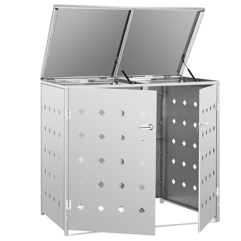 Satomi Metal Double Bin Store