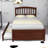 Twin Platform Bed with Trundle-1346714775
