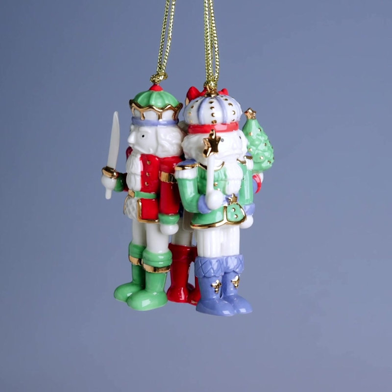 Nutcracker 3-Piece Ornament Set
