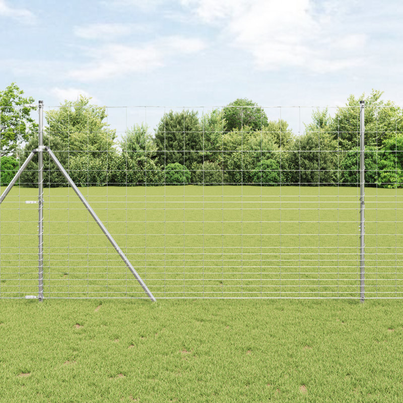 Field Fence Galvanised Steel, 150cm H x 5000cm W