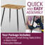 Antigua Metal Base Dining Table