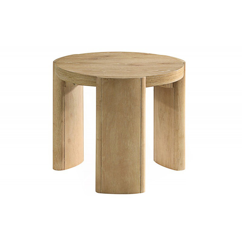 Table de bout ronde, table d'appoint 1 pièce Modern Living
