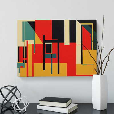 Bauhaus Vol.2 Abstract - Wrapped Canvas