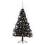 4.92' H Lighted Artificial Christmas Tree-720434513-720406858-720404486