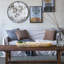 Miroir rond en fer