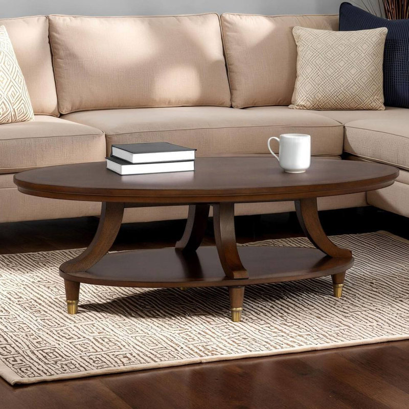 Oval Cocktail Table