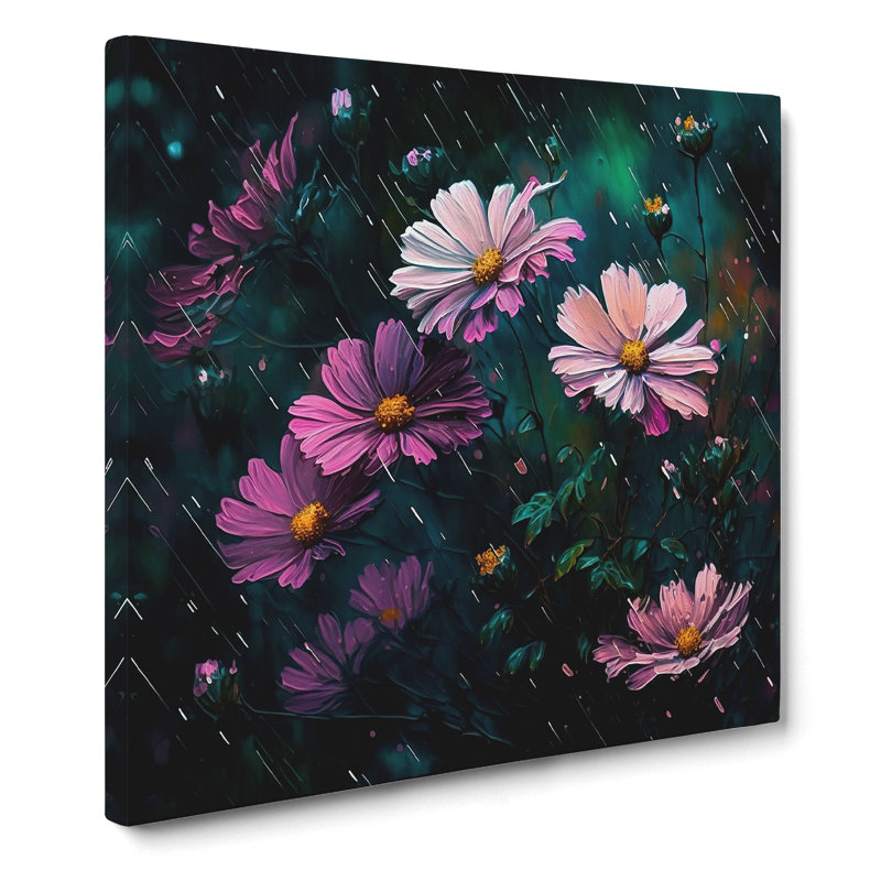Cosmos Neo-Impressionism - No Frame Print