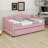 Upholstered Daybed With Light And Trundle-898233059