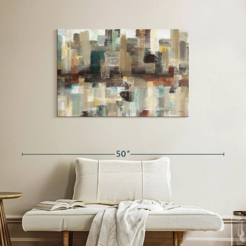 Sidewalks, 26" H x 39" W