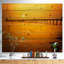 «Yellow Tinged Seashore and Long Pier» - Impression-34271282-35222328
