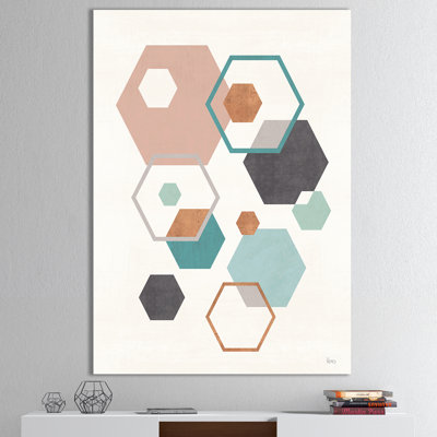 " Geometric Hexagons Pattern VII "