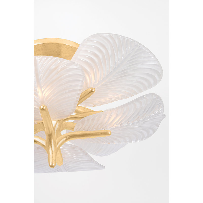 KAMAL Semi Flush, 13.5" H x 28.5" W x 28.5" D