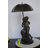 Nifao Collection Kids Playing under Umbrella Bronze Fountain -  Size: 20"L x 20"W x 37"H.