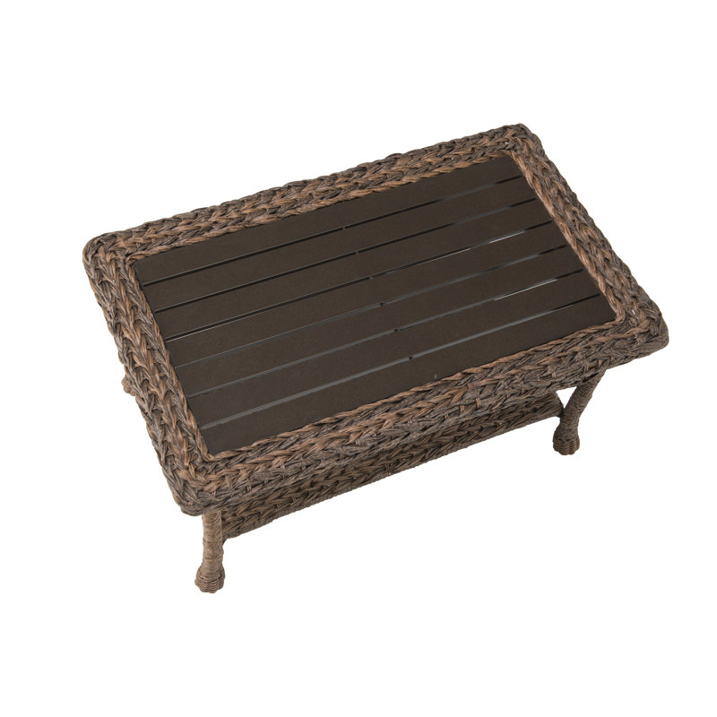 Table basse en rotin Reggie