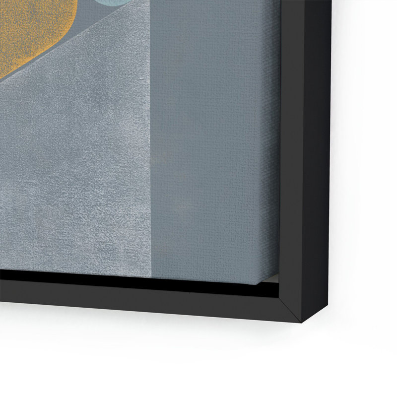 Estas Libre by Greg Gove, 25" H x 48" W x 2" D, Black Canvas Floater Framed