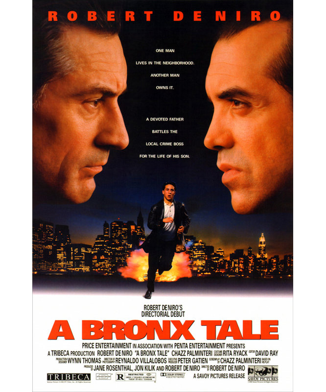Un conte du Bronx, H 18 po x l 12 po