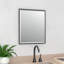 Miroir de salle de bain moderne avec cadre et cadre mural moderne | Miroir décoratif biseauté pour chambre à coucher, vestibule, salon | Mont paysage ou portrait-23553482-71003336