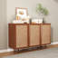 Buffet décoratif avec portes et tablettes